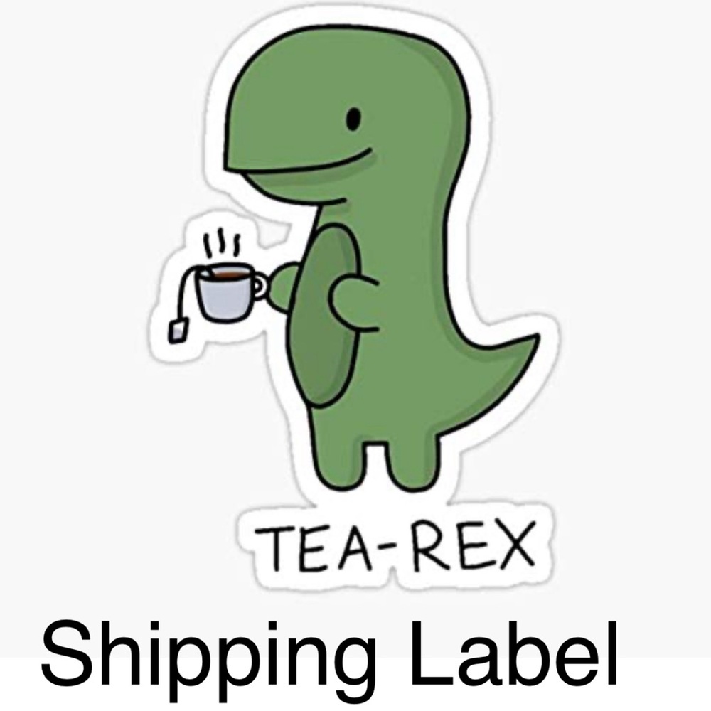 Extra shipping label